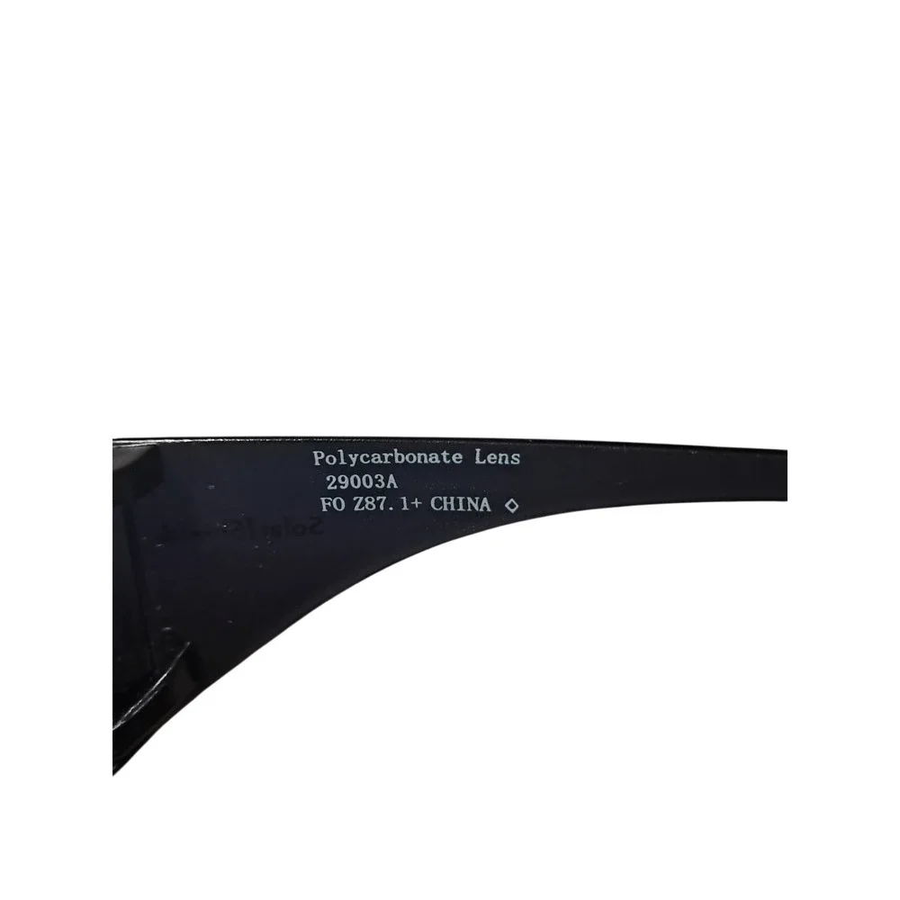 Solar Shield Polarized Fit Over Sunglasses,Size L 100% UV, Black